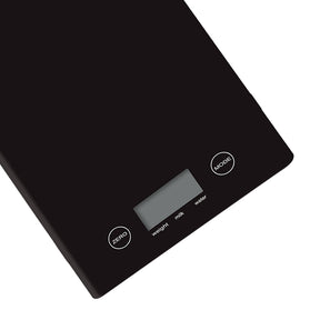 Bilancia da Cucina per Alimenti Digitale con Piano Vetro - Max. 5kg