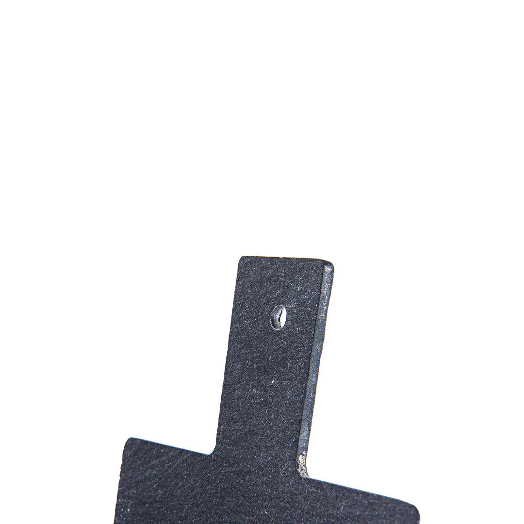 Rechteckiges Schiefer-Schneidebrett für Aperitifs mit Griff – 22 x 9 cm