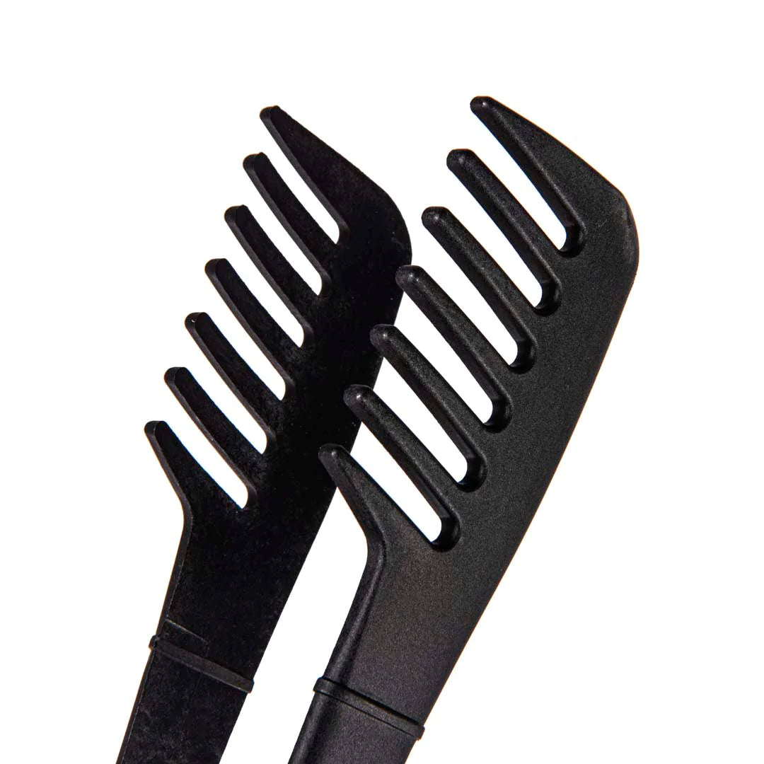 Niet -slip tang van spaghetti in nylon -Totaal zwart -31 cm