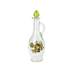 Ampoule de vidrio decorada para aceite con tornillo de tornillo - 500 ml