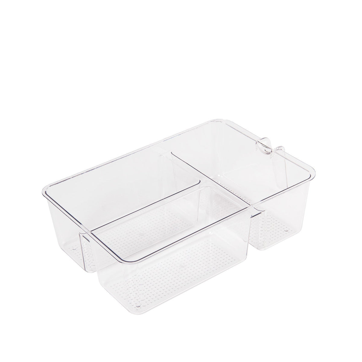 Transparante plastic container in koelkast -31,5x20,3 cm