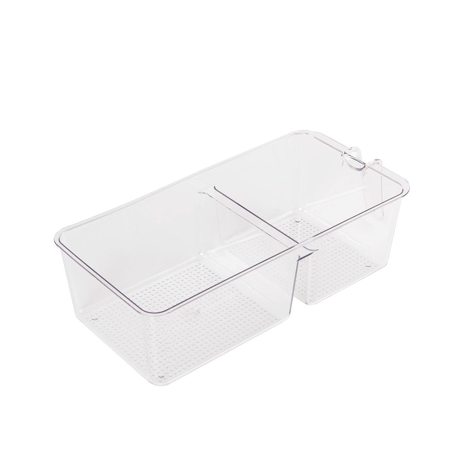 Transparent plastbehållare för kylskåp -32,5x15,5 cm