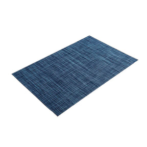 Amerikansk PVC -bordsduk 30 × 45 cm - blå