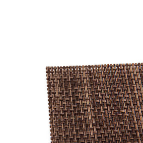 Amerikaans PVC TableCleoth 30 × 45cm - Brown