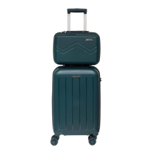 Set da 2 Pezzi - Beauty Case e Bagaglio a Mano Grande in Polipropilene Morbido Leggero con Lucchetto TSA e Trolley di Alta Qualità Leggerissimo.