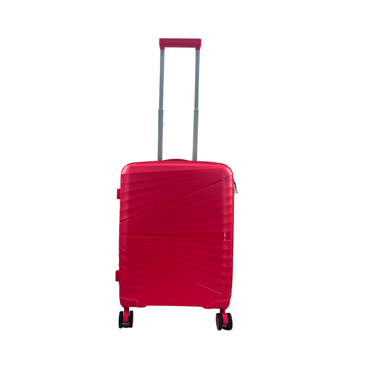 Hand luggage in Soft Polypropylene Light 55x40x25cm With Luck Tsa Small Summer Trolley High quality light quality