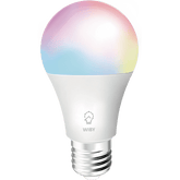 Intelektuali 12W lemputė, iš kurios 1320 pritemdomas liumenas su programa, suderinama su „Google“ ir „Alexa“