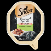 Sheba Creazioni Speciali in Salsa con Agnello e Verdure 85 g