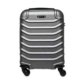 LLD ORMI - Small rigid hand luggage in ABS 18 "(52x36x20cm) with removable swivel wheels 360 °