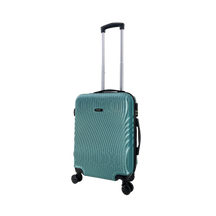 Ormi WavyLine Handgepäck Groß 55x40x22,5 cm | Ultraleicht aus ABS | 4 hochwertige 360° drehbare Räder