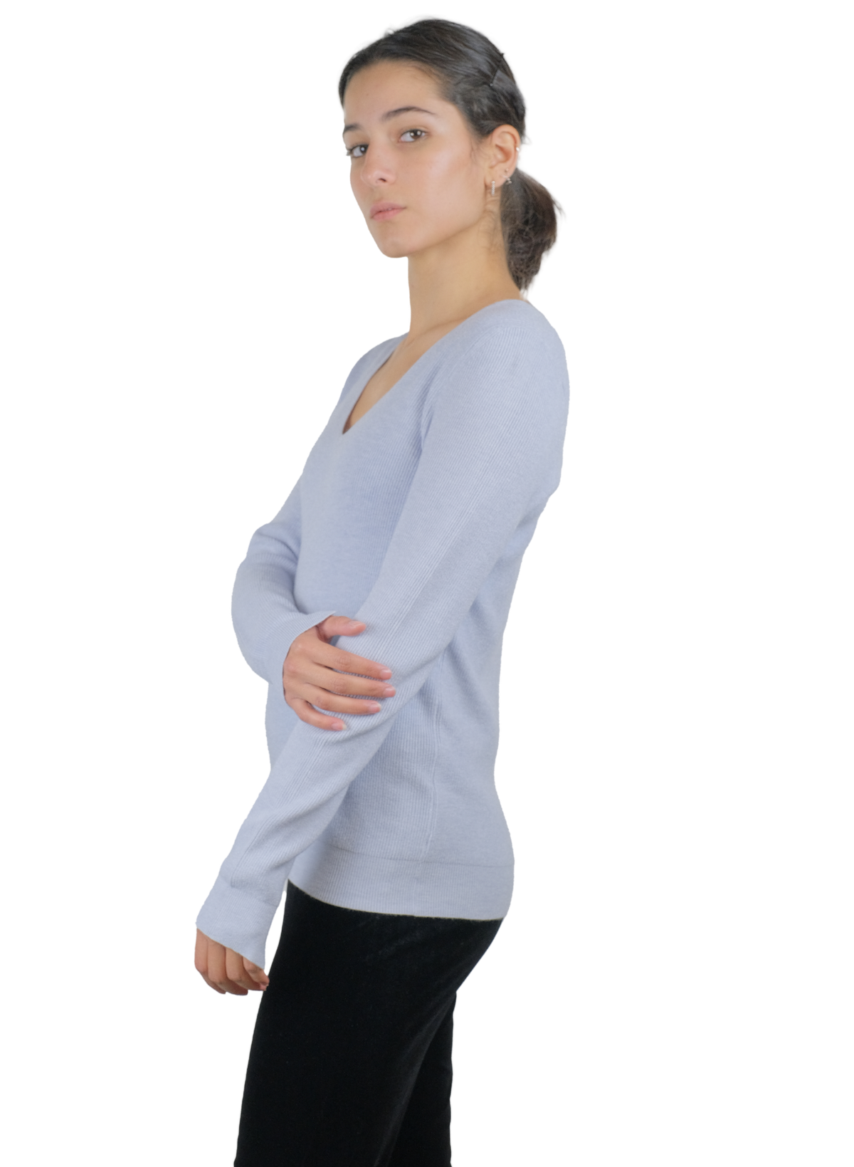 Women's shirt with long sleeves