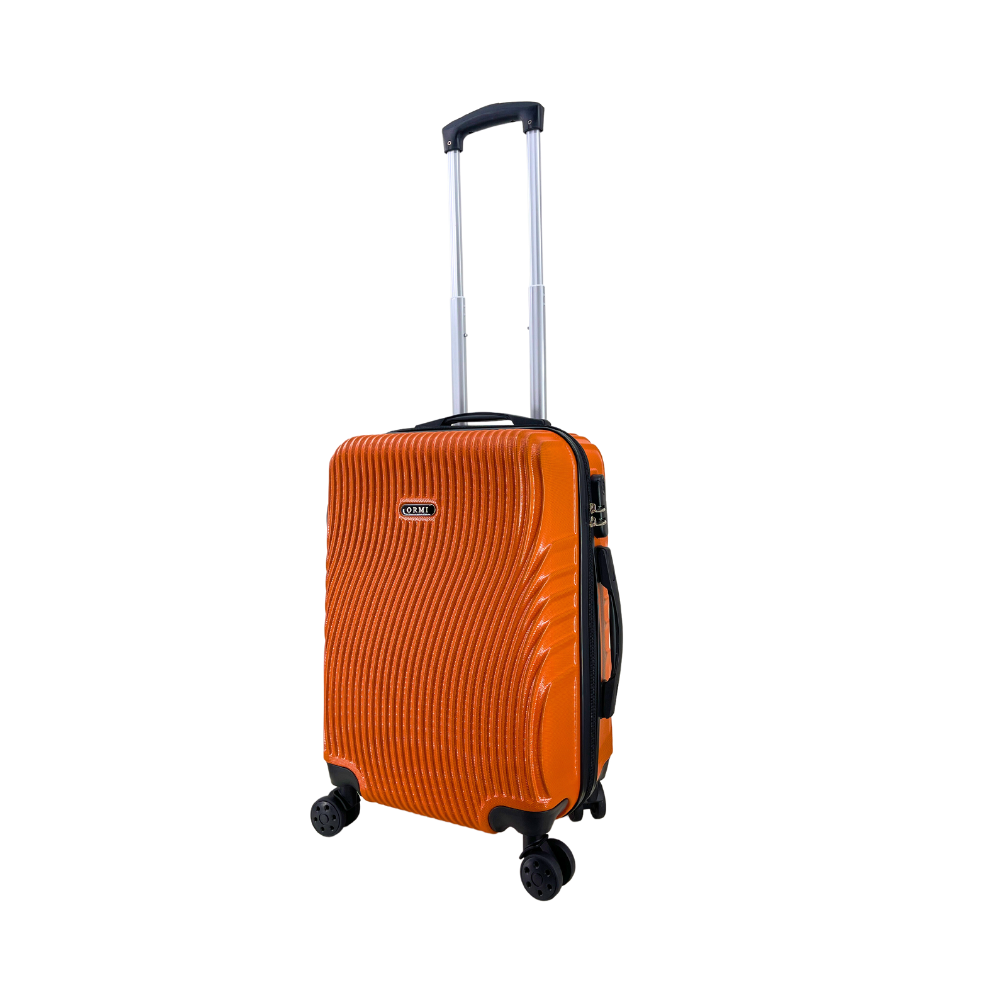 Ormi WavyLine - Grand bagage à main 55x40x22,5 cm | Ultra léger en ABS | 4 roues pivotantes à 360°
