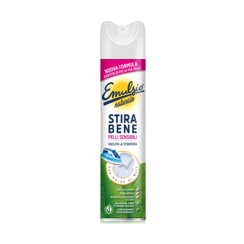 Emulsio Stirabene Naturale Pelli Sensibili 480Ml Spray antistatici e antipiega
