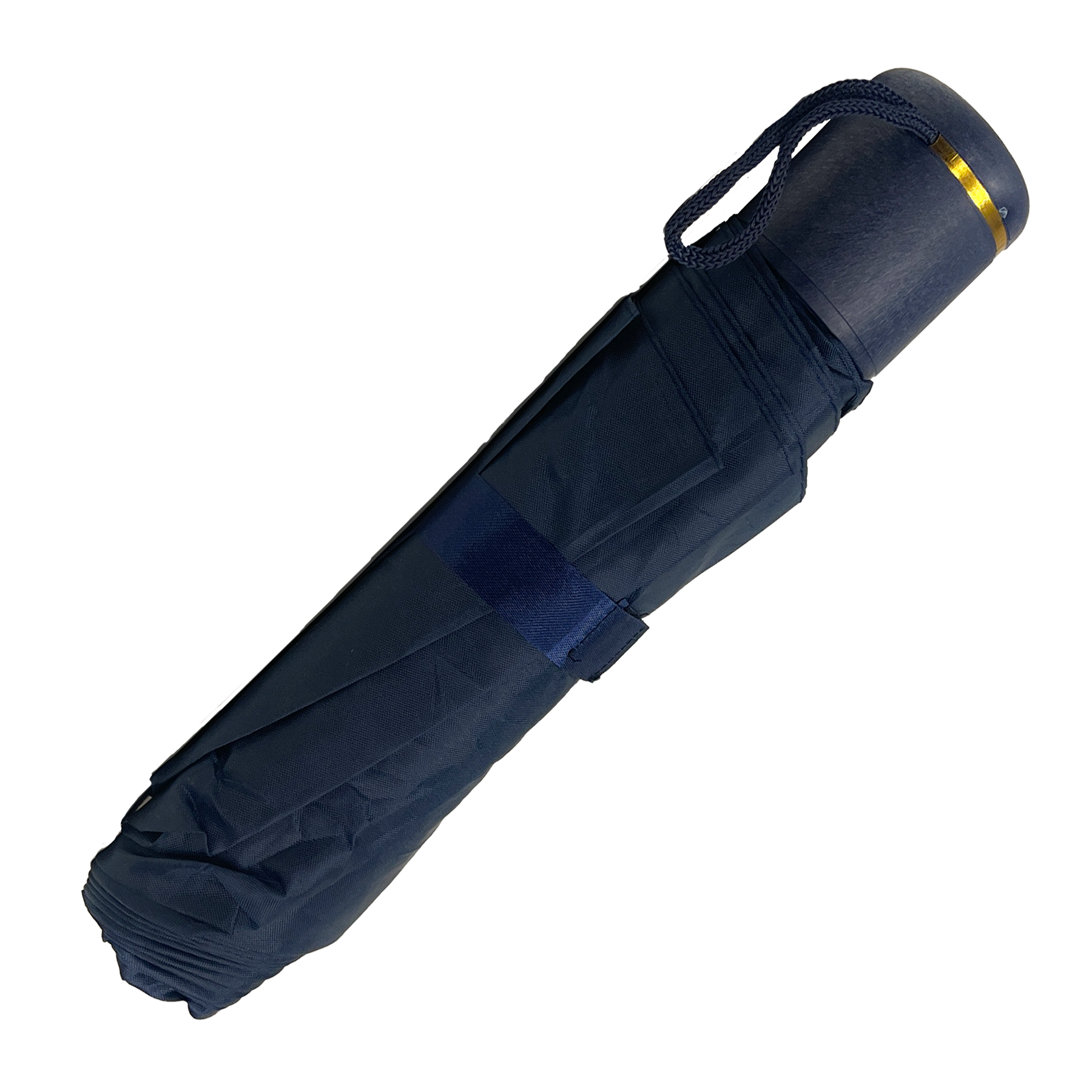 Ultra-legendary travel umbrella with ergonomic sleeve and wrist strap