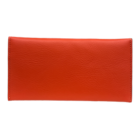Ženski vitki portfelj u pravoj koži s zatvaračem gumba 19.2x10x6cm