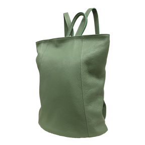 Konvertibel ryggsäck i lyxläder - mångsidig och premiumfinish