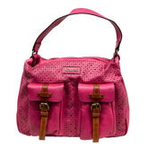 You Young Coveri -Desert schemering: vakmanschapzak met met elkaar verweven details