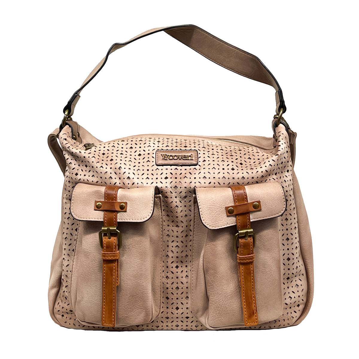 You Young Coveri -Desert Dusk: craftsmanship bag with intertwined details