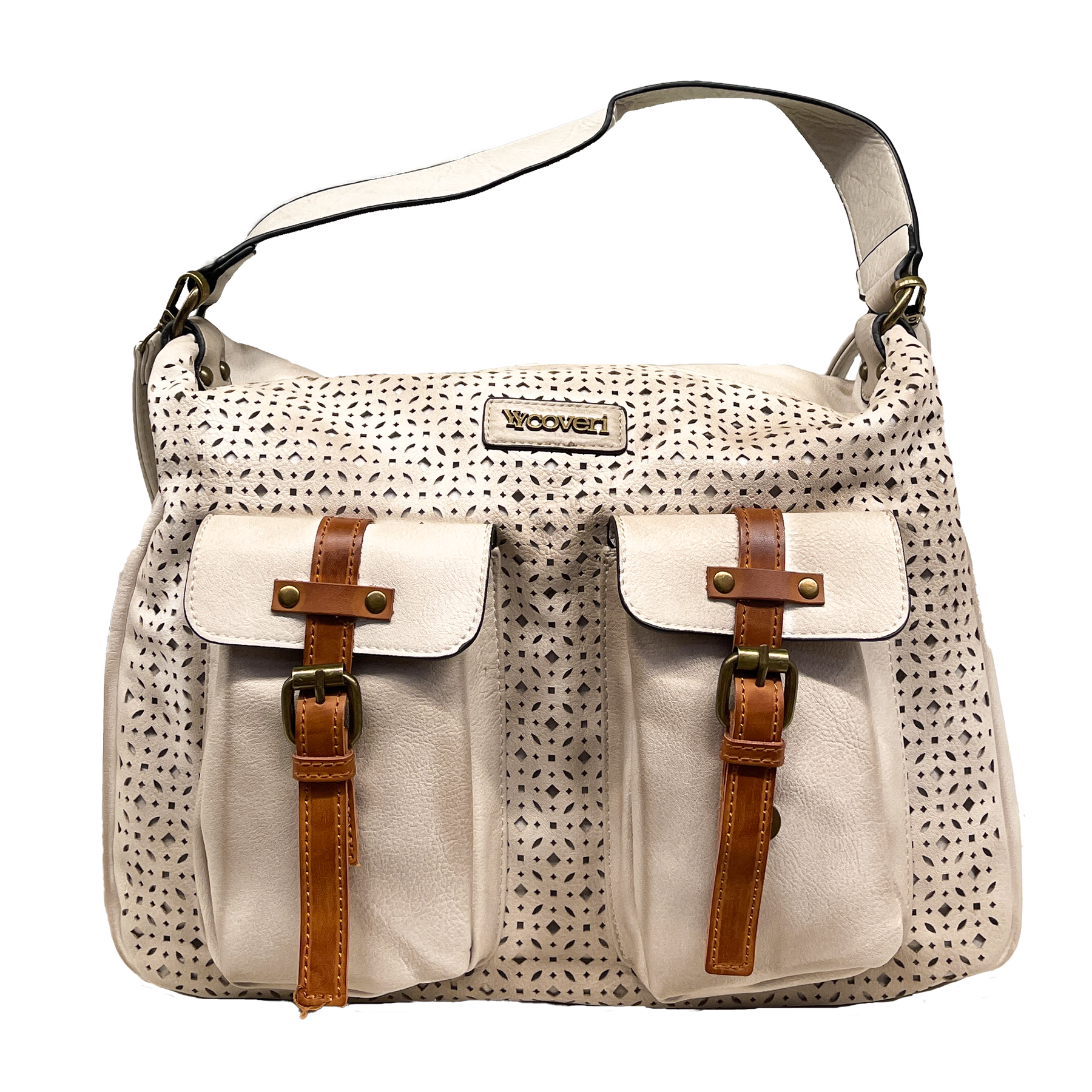 You Young Coveri -Desert Dusk: craftsmanship bag with intertwined details