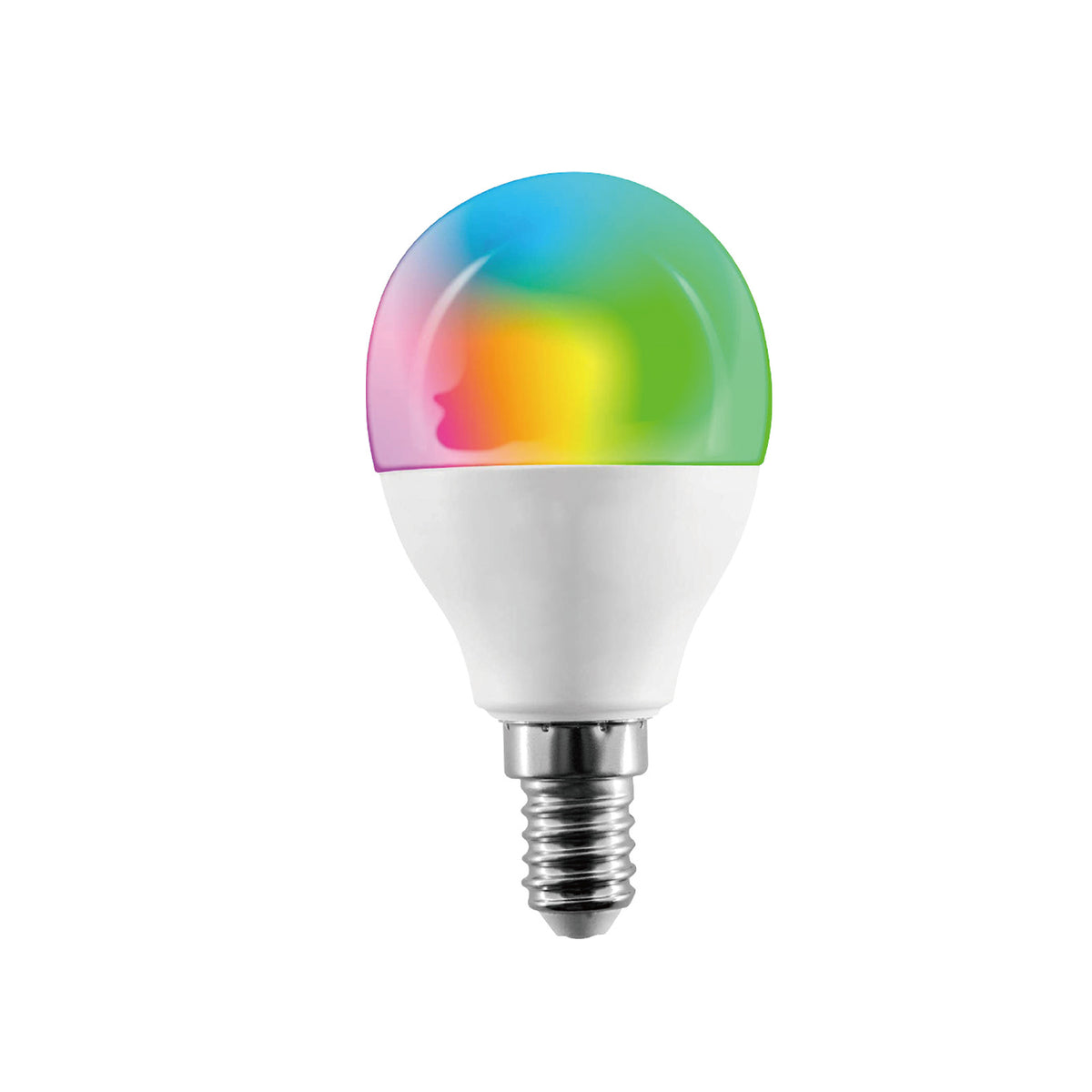 Intelligent 5.5W light bulb with a dimmable lumen with compatible application with Google and Alexa