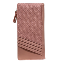 Dámská peněženka v kožené PU propojené se zipem 19x20x2cm