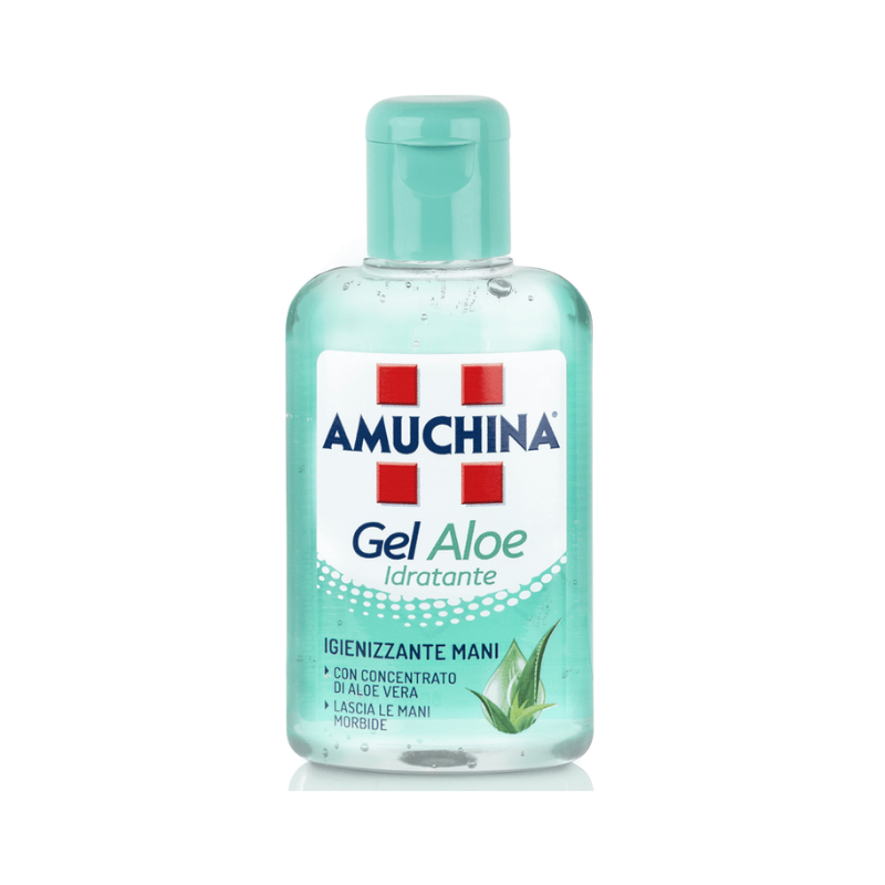 Amuchina Gel Aloe Idratante Disinfettante Mani 80 Ml Igienizzanti per mani