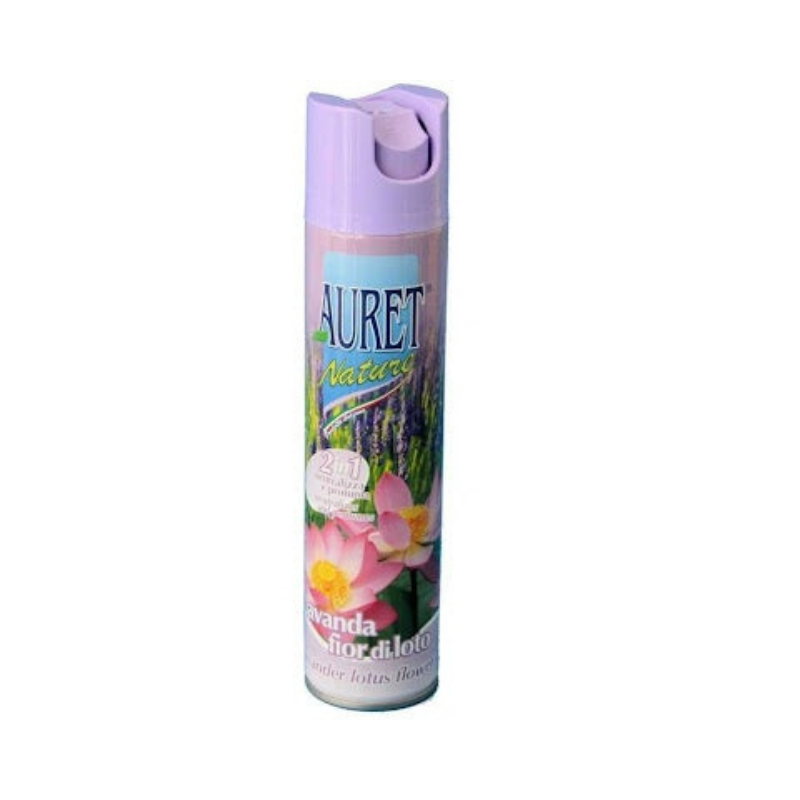 Auret Deodorante Spray 300 Ml Casa 2in1 1pz Profumazioni Assortite Deodoranti per ambienti