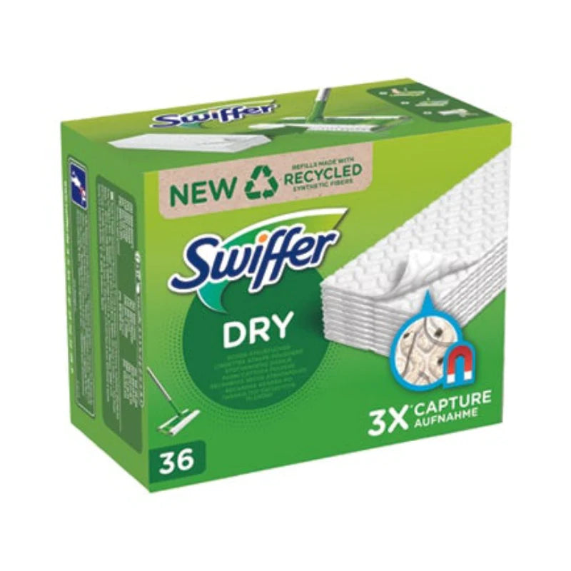 Swiffer Dry Cattura Polvere 36Pz Panni per la polvere