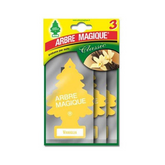 Arbre Magique Deodorante Auto Tris Classic Vaniglia 3Pz Deodoranti per veicoli