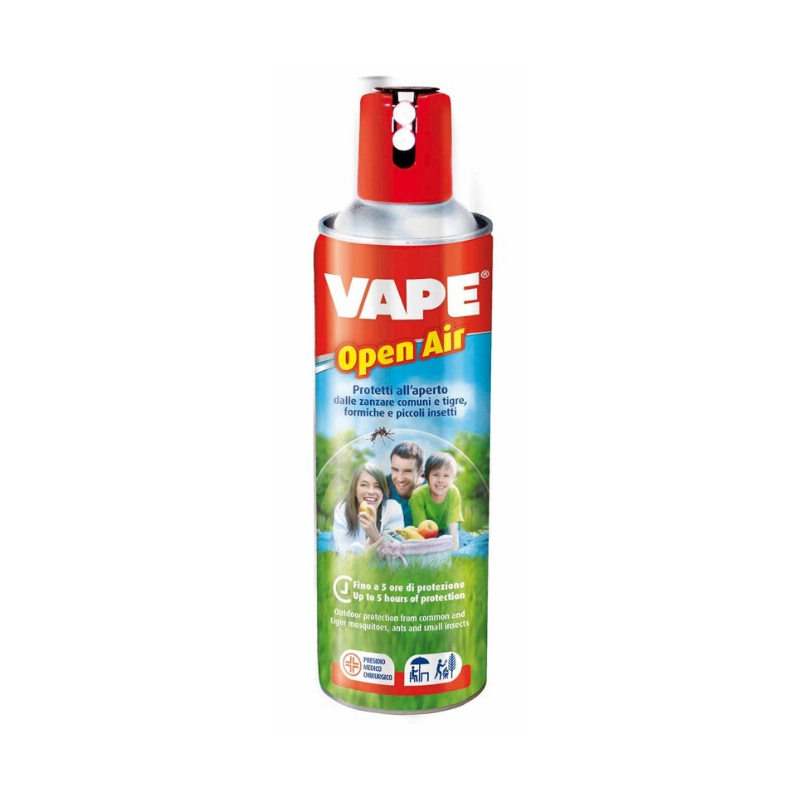 Vape Insetticida Spray Open Air 500ml Repellenti domestici per insetti