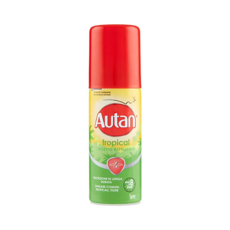 Autan Tropical Insetto Repellente Spray 50 Ml Repellente per insetti