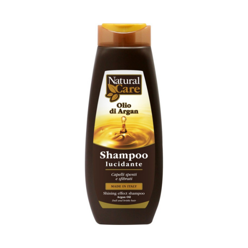 Luonnollisen hoidon shampoo kiillotus argaaniöljy 500 ml