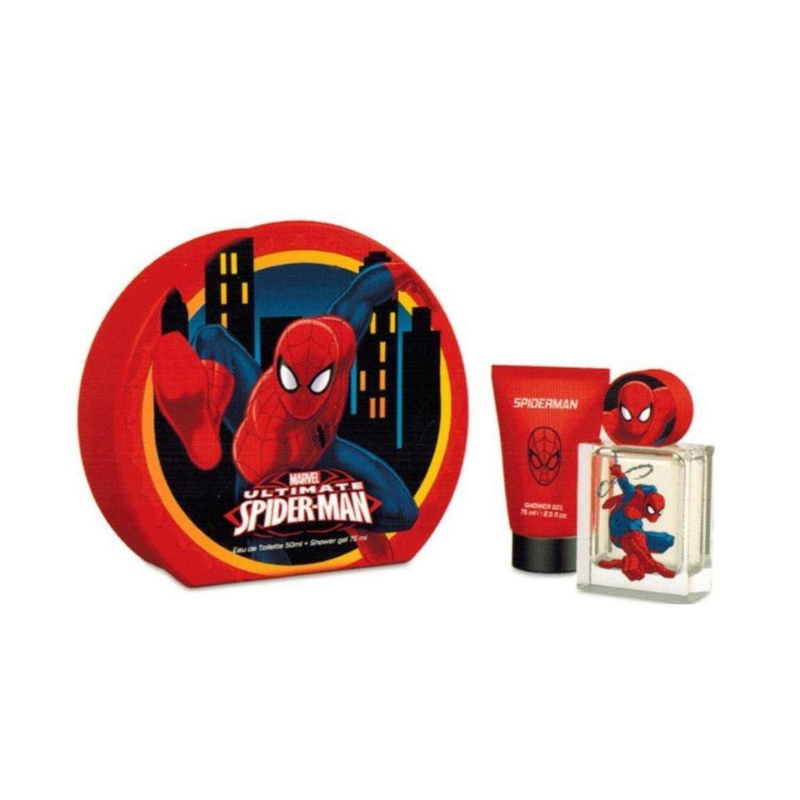 Disney Marvel Spider Man Eau de Toilette 50 Ml + Gel Doccia 75 Ml Profumi e colonie