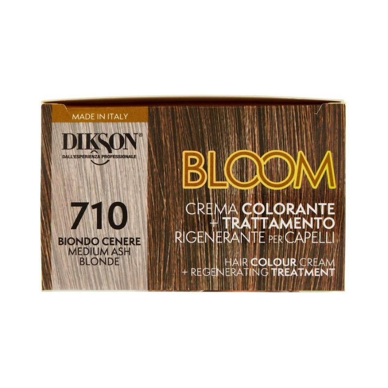 Bloom Dikson Tinta Con Cheratina 710 Biondo Cenere Tintura per capelli