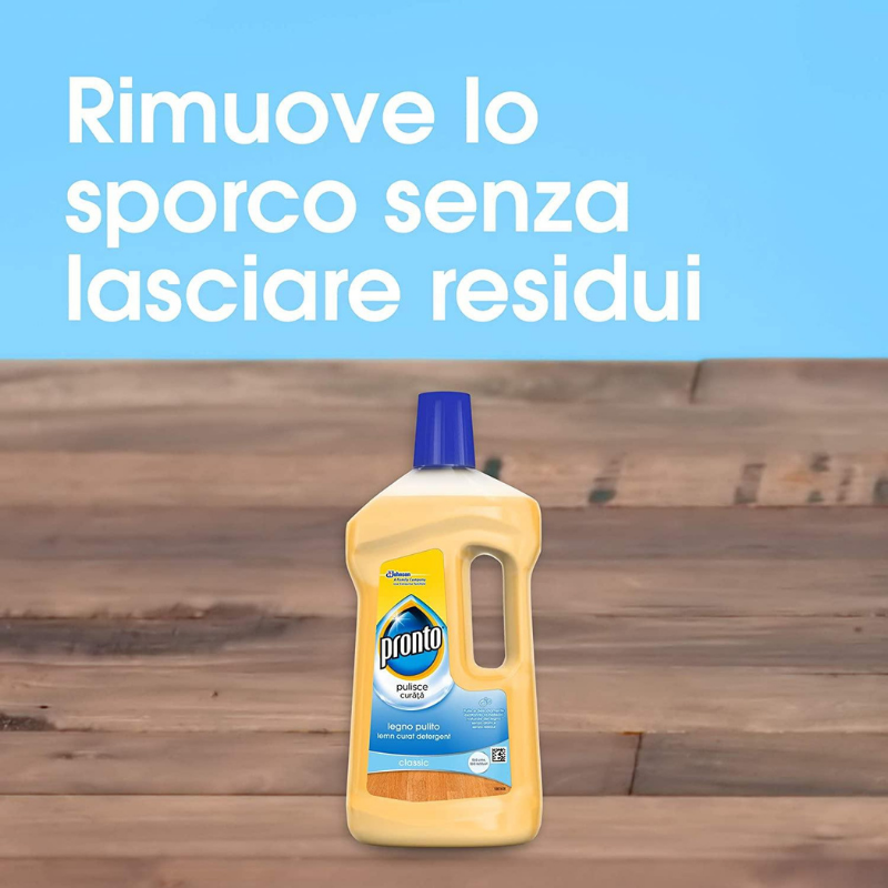Pronto Detergente Pavimenti Legno Pulito Classic 750ml