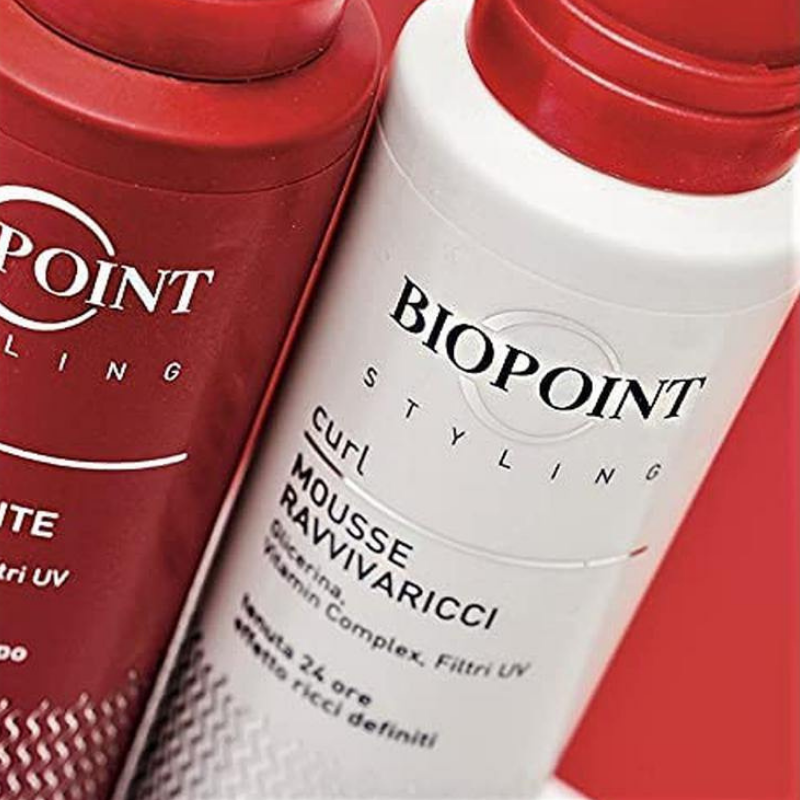 Biopoint Styling Curl Mousse Ravvivaricci 150 Ml Fissatore in gel, spray e schiuma