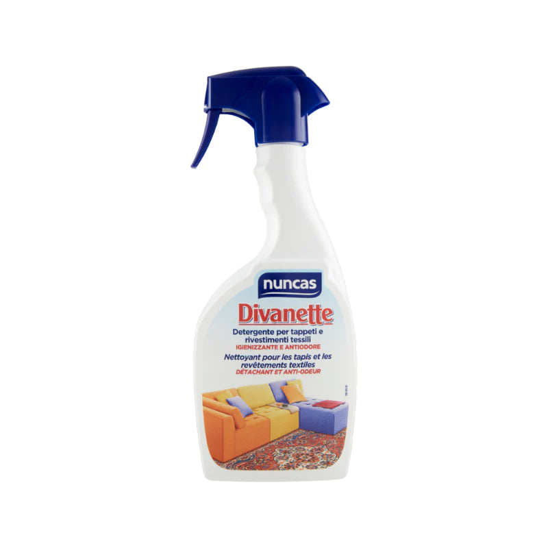 Nuncas Divanette Waschmittel für Teppiche und Textilien, desinfizierend und geruchshemmend, 500 ml