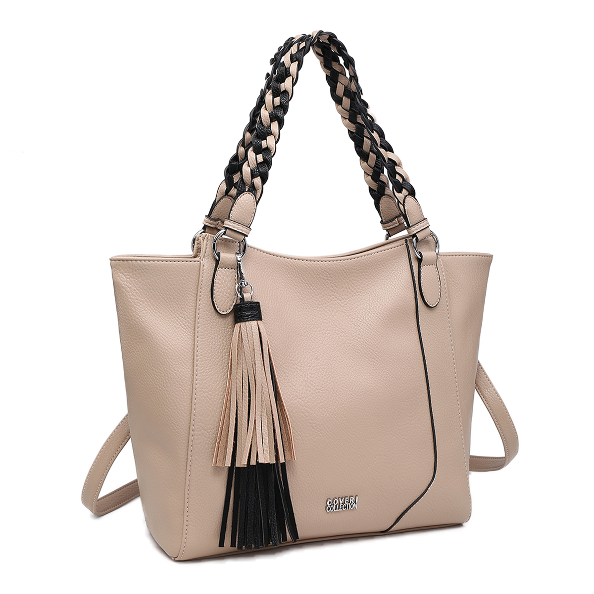 Coveri Collection - Chic Nautica: Tote Bag with Nappine and intertwined details