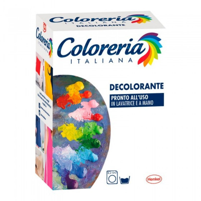 Coloreria Italiana Decolorante Pronto all'uso In Lavatrice e a Mano