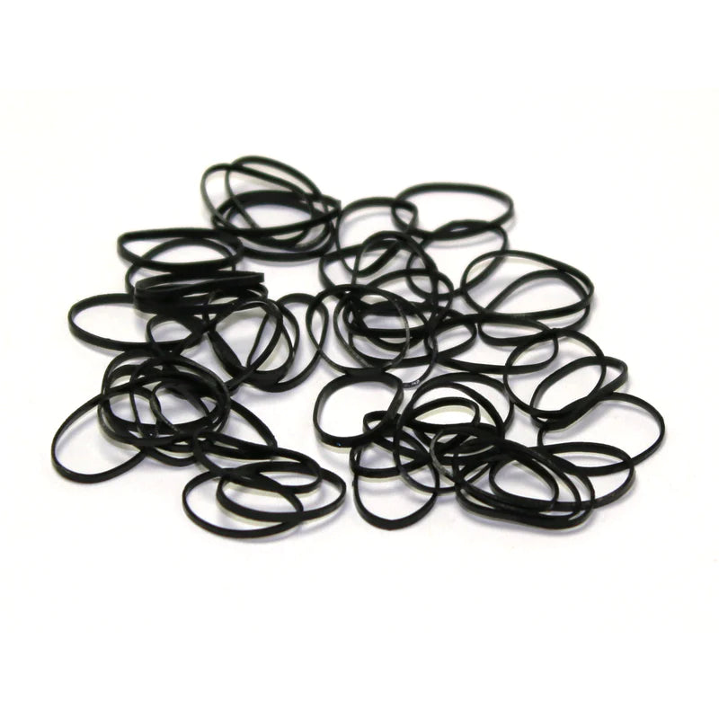 Defile 'elastic hair in 36 -piece package - black color