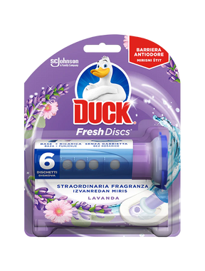 Duck Fresh Discs Gel WC Base+Reîncărcare cu agenți Caneden Parfumuri asortate 36ml