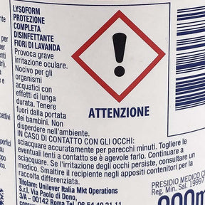 Lysoform Detergente Disinfettante Fiori Di Lavanda 900Ml Disinfettanti domestici
