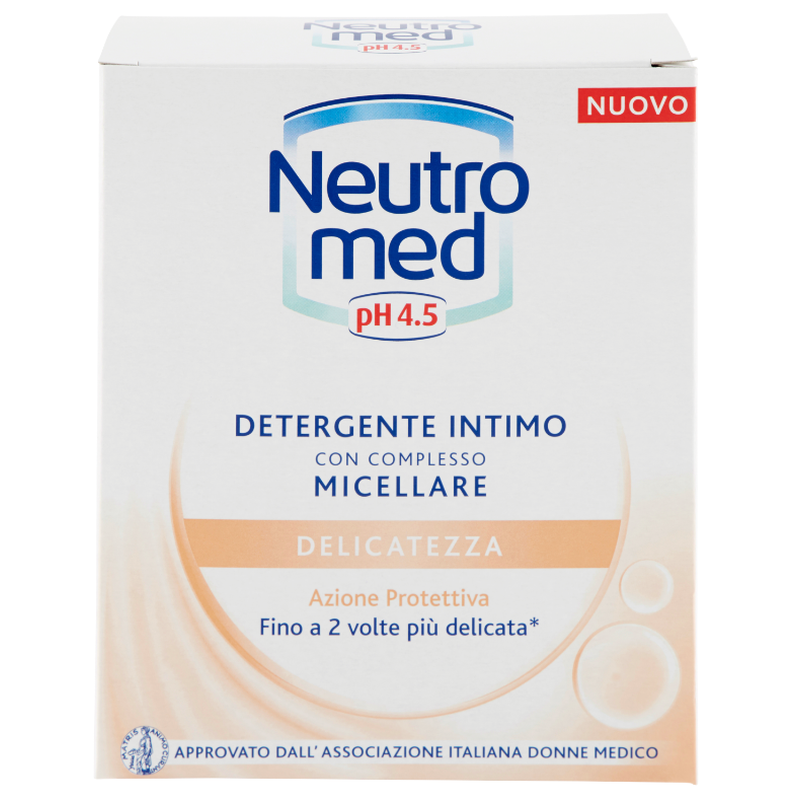 Neutromed pH 4.5 Detergente Intimo Con Complesso Micellare Delicatezza 200 Ml