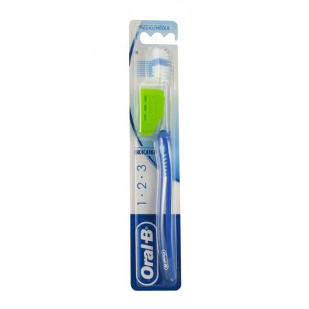Oral-B Indikator-Zahnbürste, mittlerer Kopf, 35 mm, 1 Stück