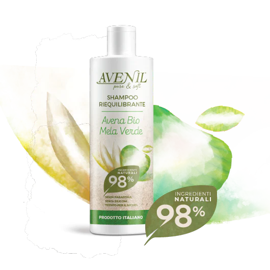 Avenil šampon za obnavljanje ravnovesja ovsa z zelenim jabolkom 400 ml