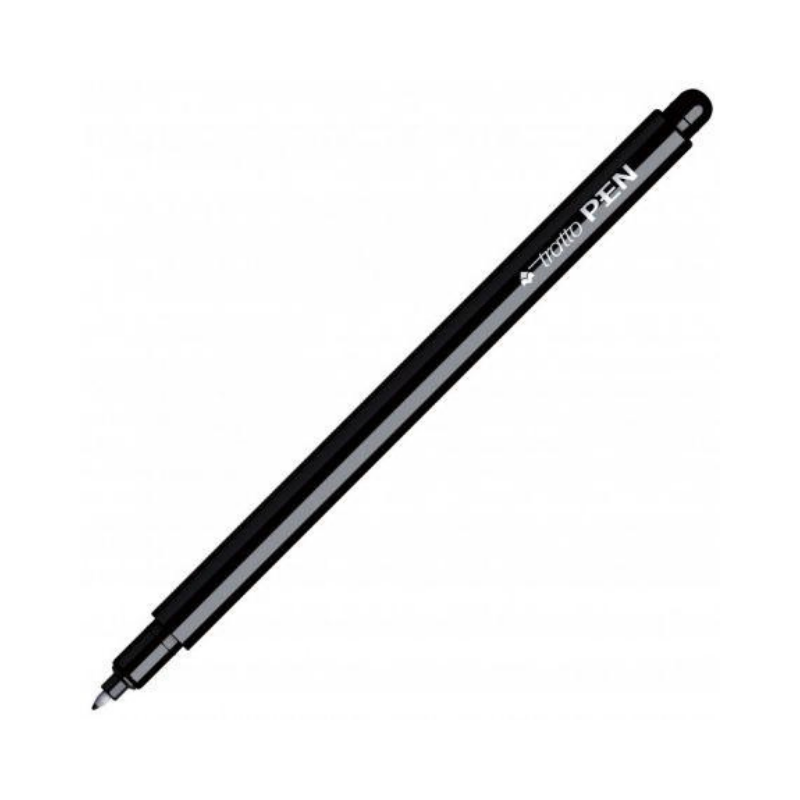Tratto Pen - Penna Punta Superfine 0,5Mm - 03 Nero Penne a punta superfine Unicarto.com