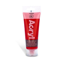 Primo Acryl - Colore Acrilico Fine Tubo Da 75Ml 310 Rosso Carminio Tempere acrilica Unicarto.com